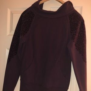 Lululemon floral flock pullover